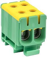 Клемма вводная силовая EKF PROxima КВС-16/50 2х-рядная 16-50мм2 желто-зеленый картинка 